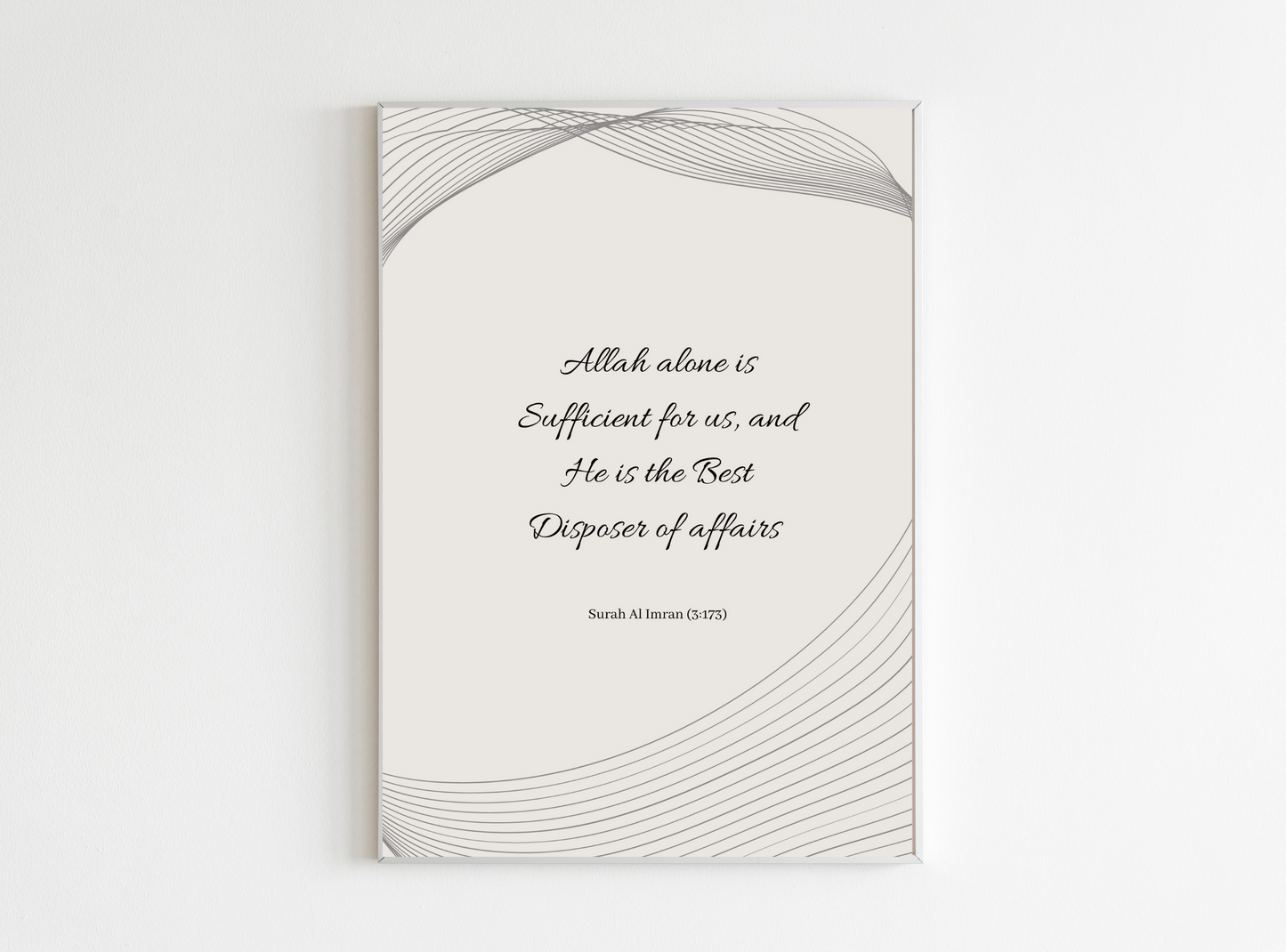 quote islamic poster