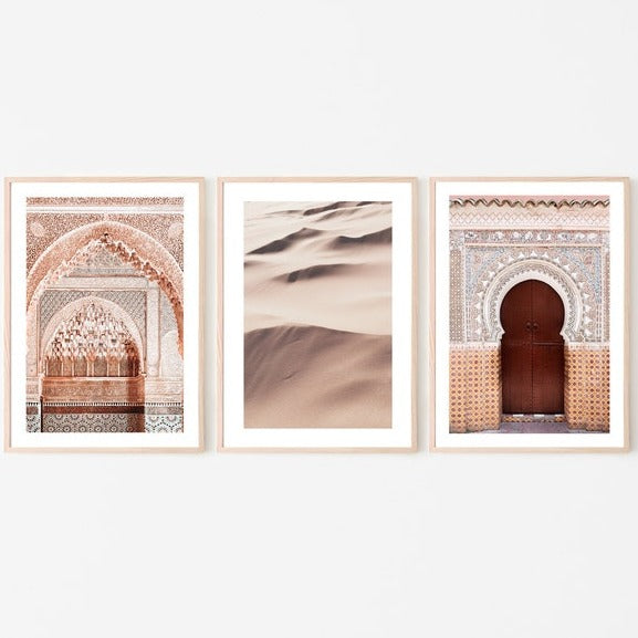 moroccan door posters