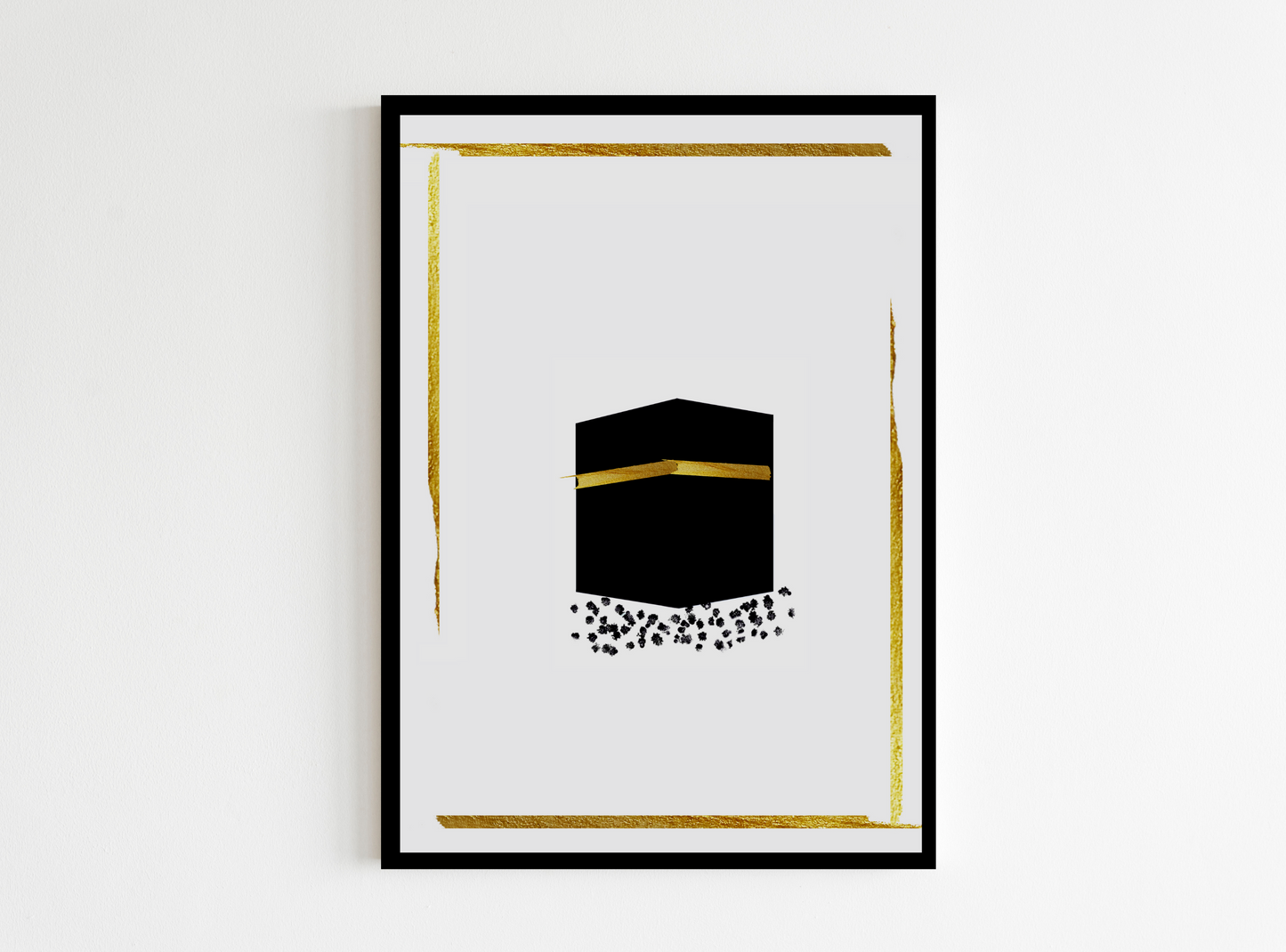 Kaaba modern wall art poster