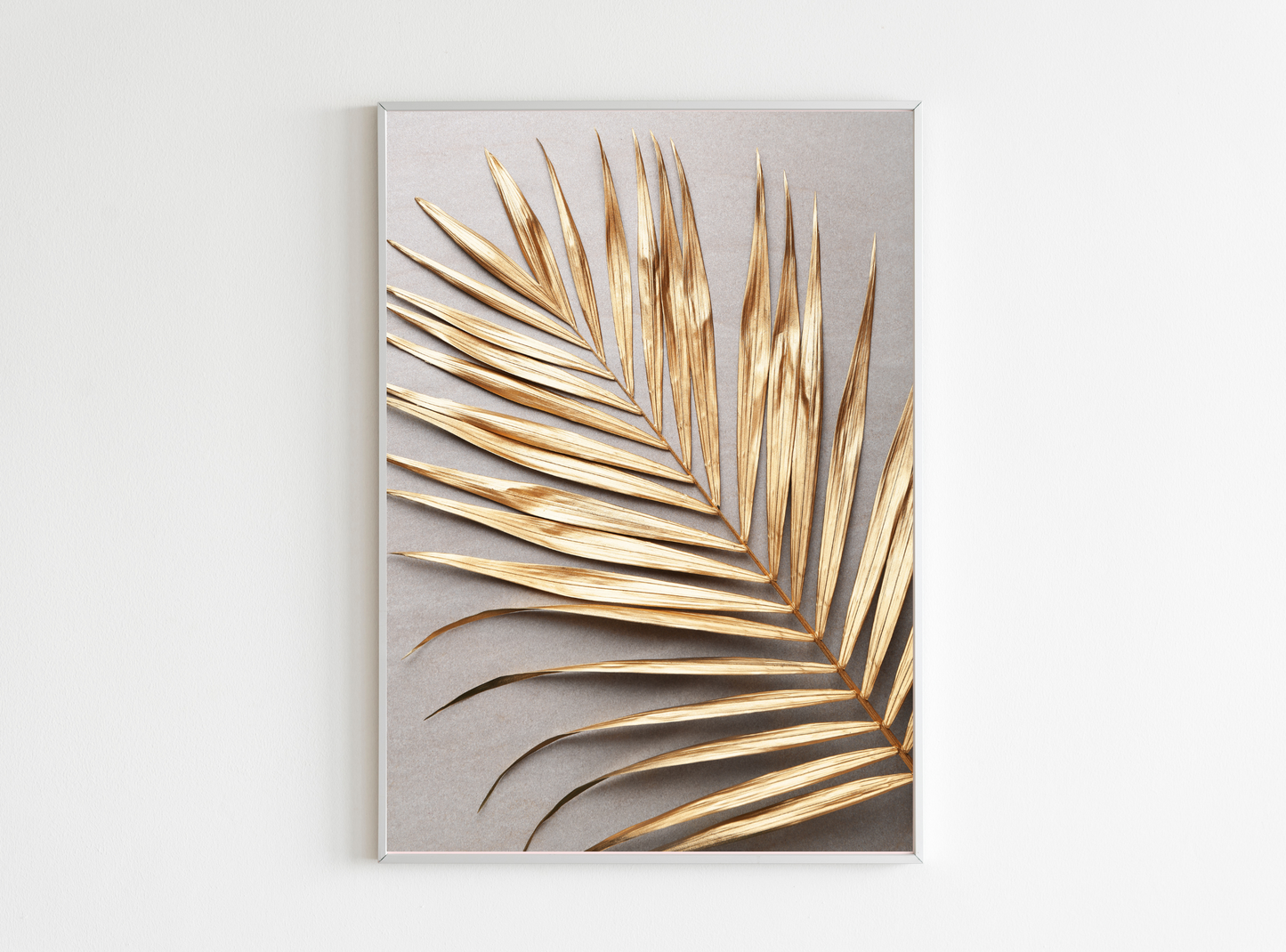 gold palm poster