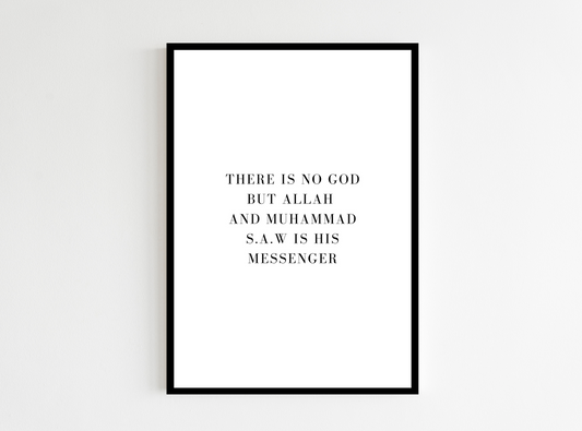 Shahadah poster