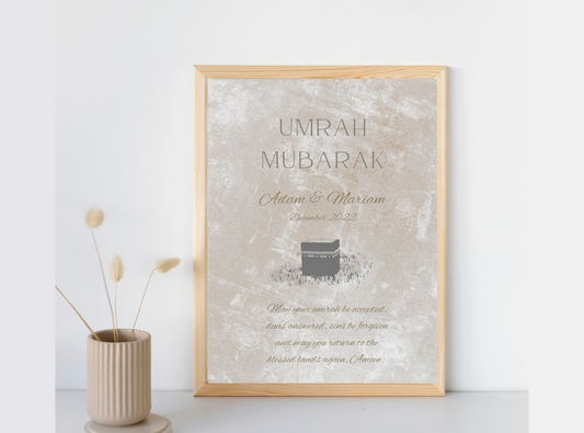 Umrah frame gift